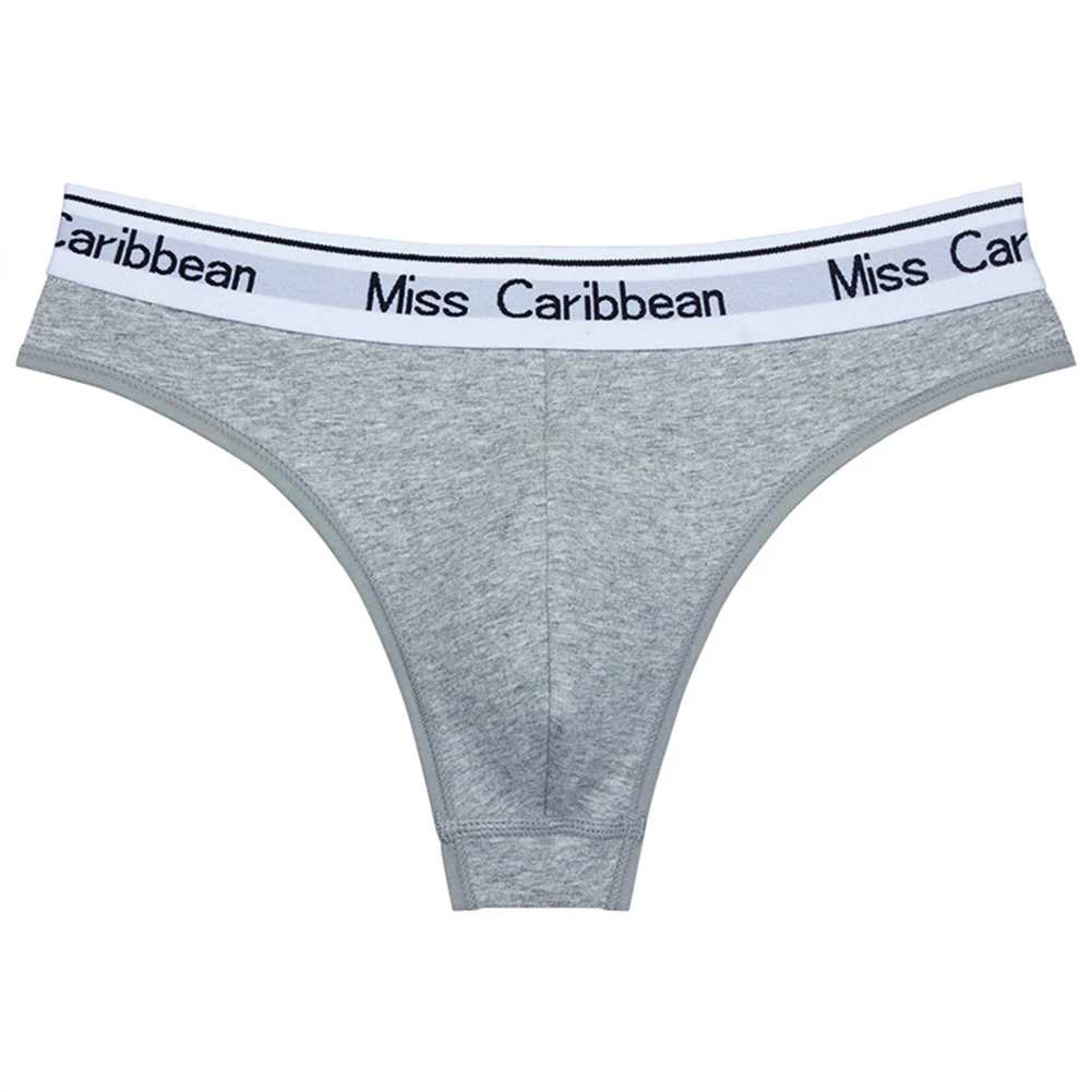 

1pc Fashion Mens Fitness Casual Briefs Thongs Cotton Low Waist Underwear Panties Comfortable Lingerie Jockstrap