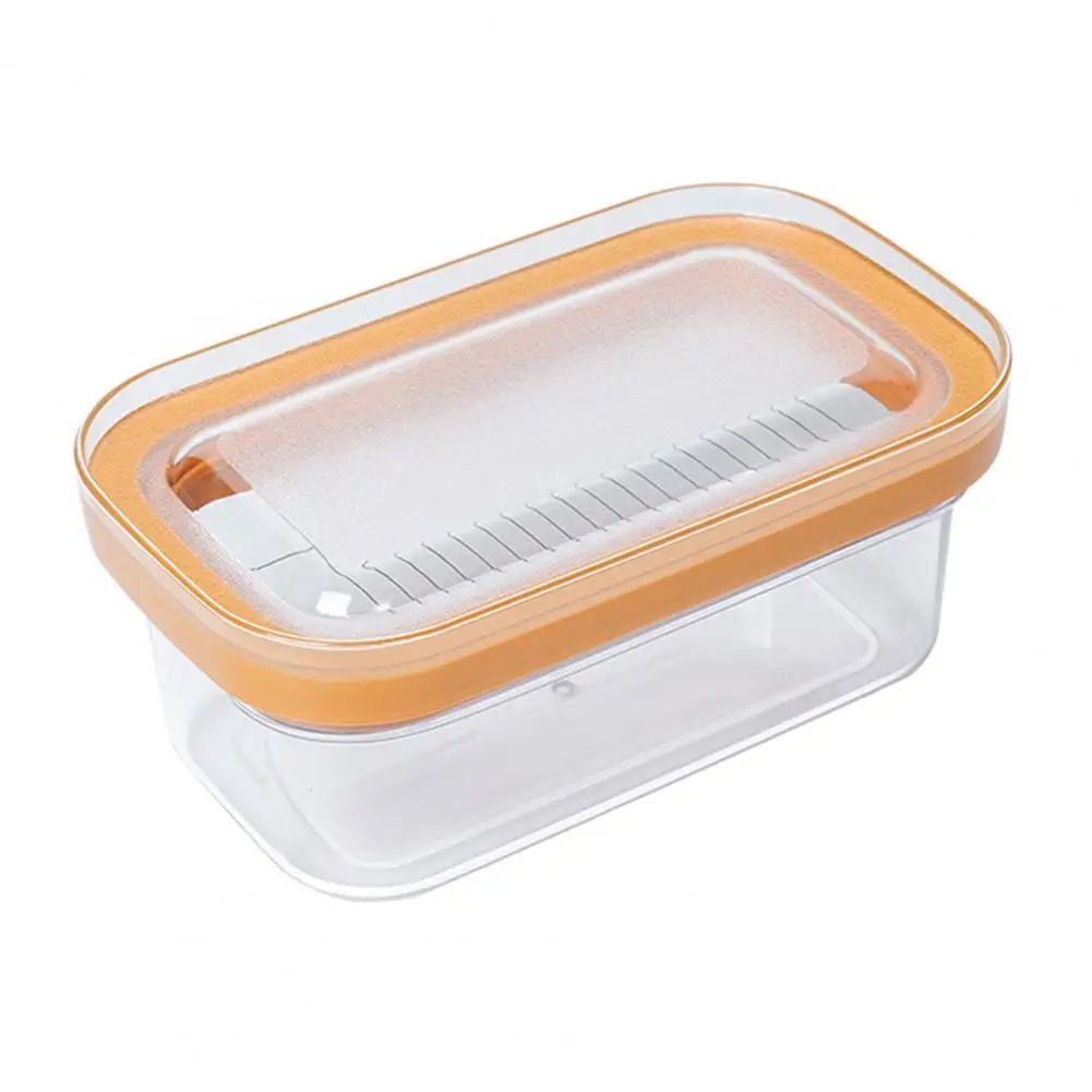 Butter Divider Stainless Steel Butter Slicer Container with Airtight Lid for Fridge Storage for Easy for Kitchen