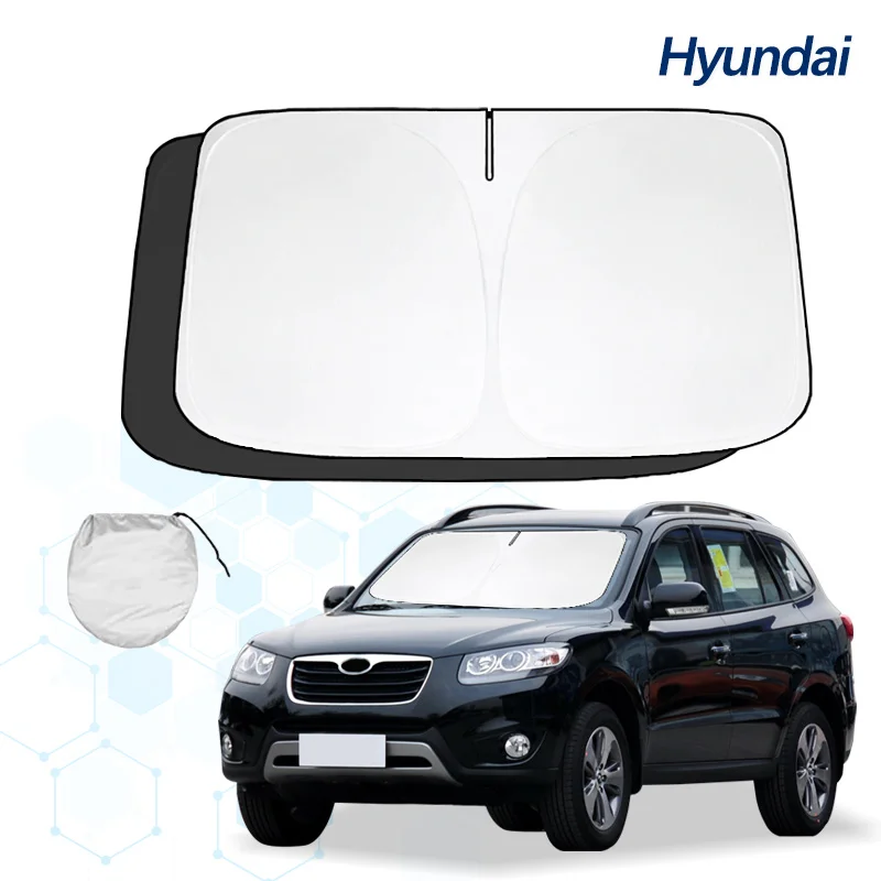 For Hyundai Shengda classic Coolpad Windshield Sun Shade Sunshade Sun Visor Protector Foldable Blocks UV Rays Keep Car Cooler