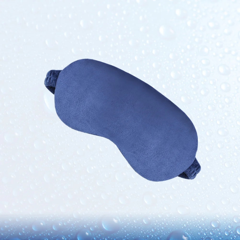 

Electric Heating Mask Dark Blue Usb Rechargeable Portable Eye Warmer For Relieving Eye Fatigue Muscle Tension Shading