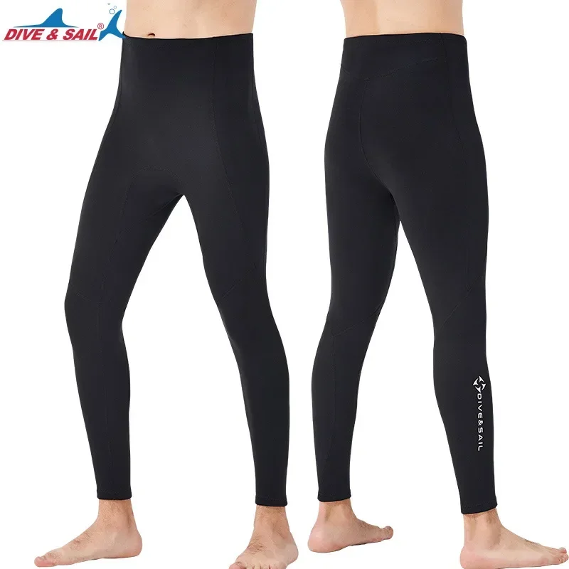 

2MM Neoprene Wetsuit Mens Women Black Pants Scuba Diving Snorkeling Surfing Swimming Warm Trousers Leggings Tights