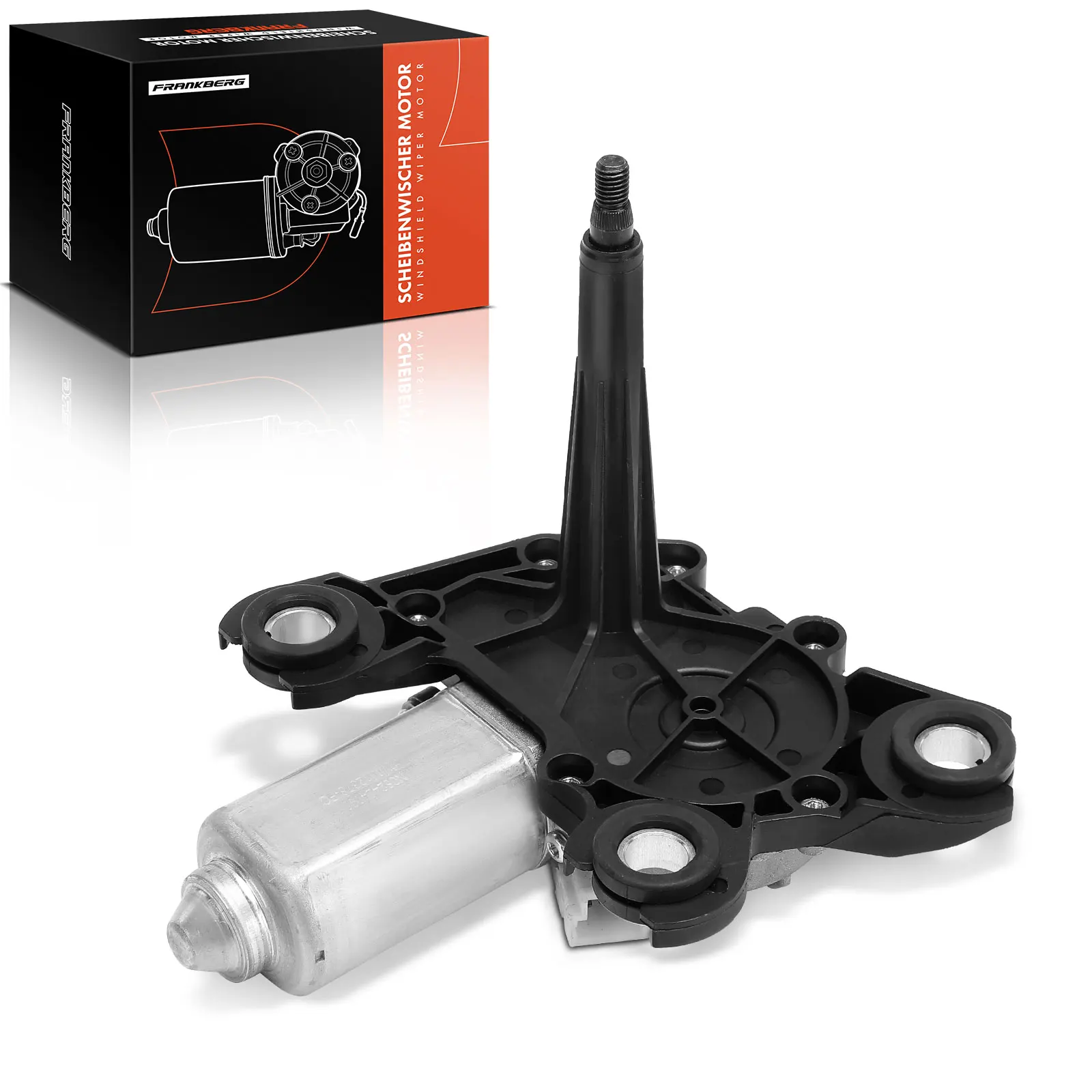 Frankberg 1x ruitenwissermotor Achter Schijfwissermotor voor Citroën Berlingo EC ER B9 Peugeot 6405LP 579767 9840123780