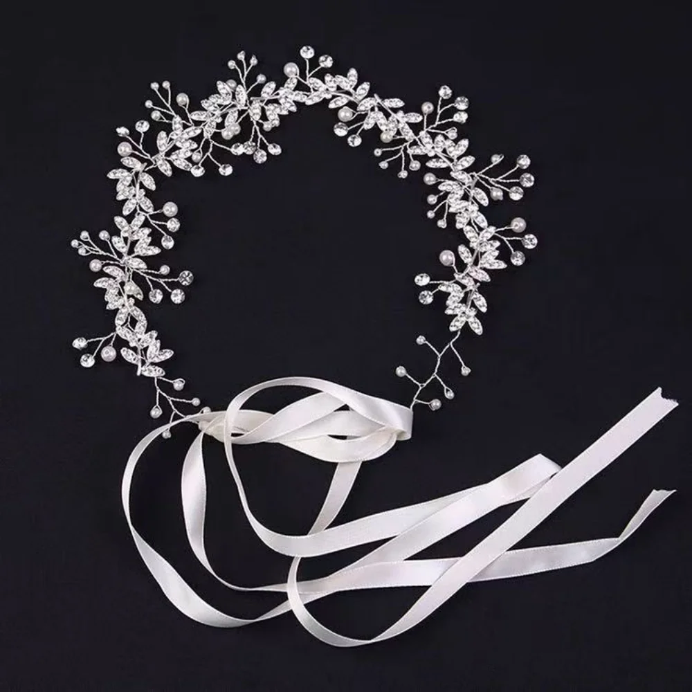 1 Piece Bohemian Style Leaf Children's Headband, Elegant Style, Flower Girl Wedding, Birthday Party, Holiday Performance image 5