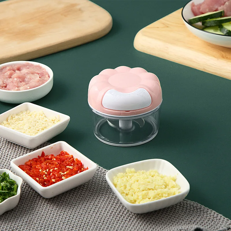 

1pc Multi-function Garlic Grinding Chopper Manual Garlic Press Food Vegetables Cutter Meat Corn Grinder Pepper Kitchen Gadgets