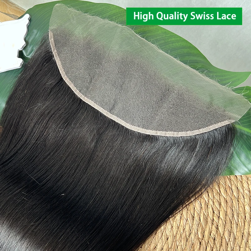 스트레이트 100% 리얼 HD 레이스 (2x6, 4x4, 4x6, 5x5) 인비저블 HD 레이스 클로저 인모 13x4 레이스 프론탈 프리 플러킹 멜트 스킨