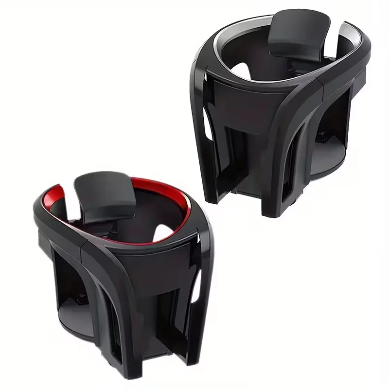 

2 In 1 Car Water Cup Holder With Mobile Phone Storage Stand Cup Holder Expander Adapter Multipurpose Bottle Cups Organizer Stand