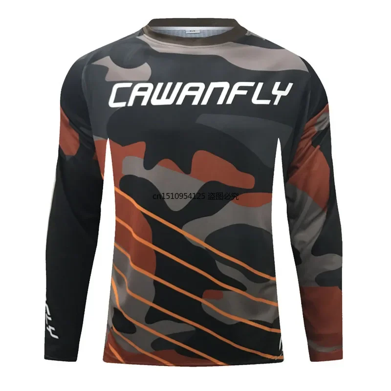 Nuovo arrivo Enduro BMX DH Shirt MX moto racing top quick dry MTB jersey manica lunga Dirt bike abbigliamento