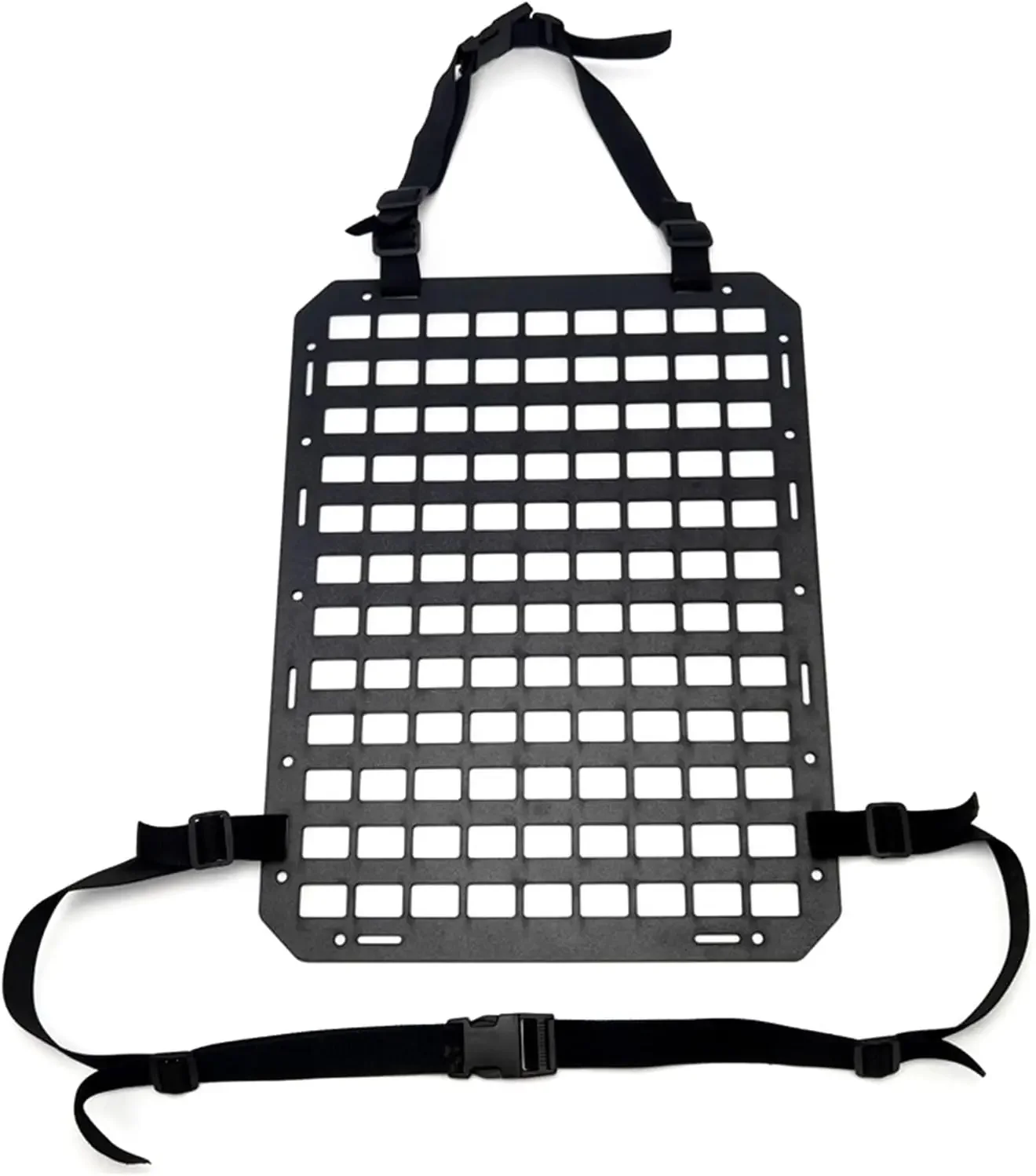 Auto Sitz Zurück Taktische Molle Panel Multifunktionale Einstellbare Sitz Mesh Lagerung Organizer Taktische Fahrzeug Lagerung Hängen Platte – Detail 1