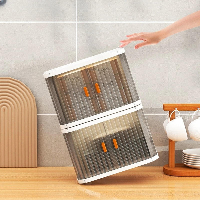 

Small Article Storage Box In The Office, Work Station, Divine Tools, Mini Roller Shutter, Integrated Folding Box