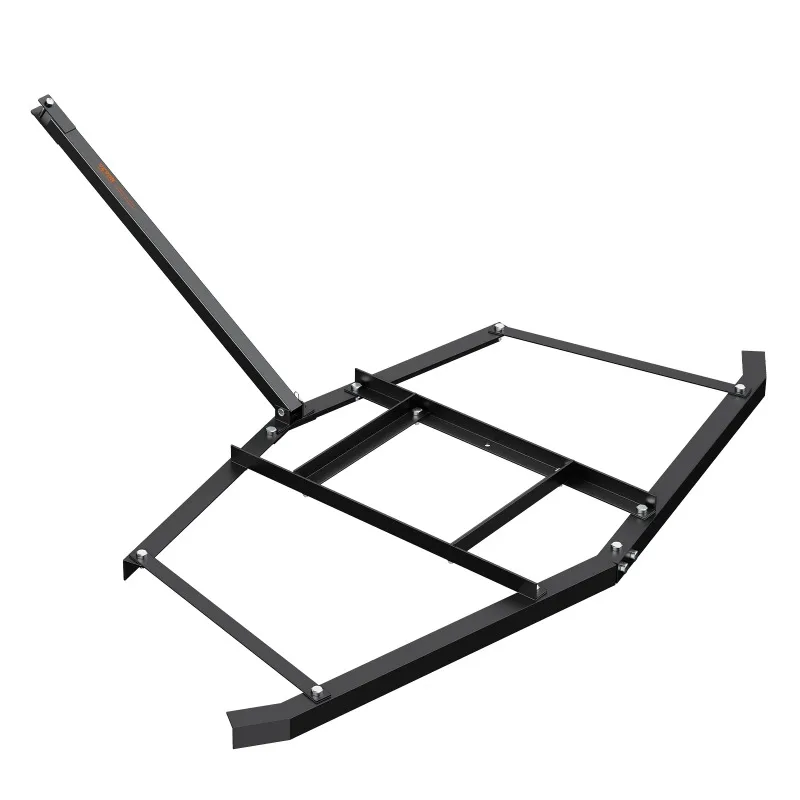 Driveway Drag Tow Behind Drag Harrow Driveway Grader with Adjustable Bars Driveway Tractor Harrow for Garden Lawn Tractors