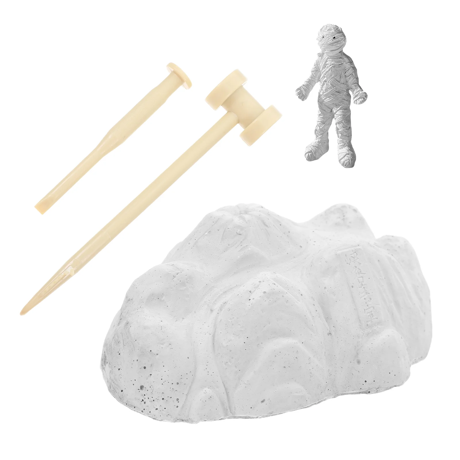 Mummy Model Egyptian Party Decorations Figurines Resin Halloween Statue Dragonfly Pendant