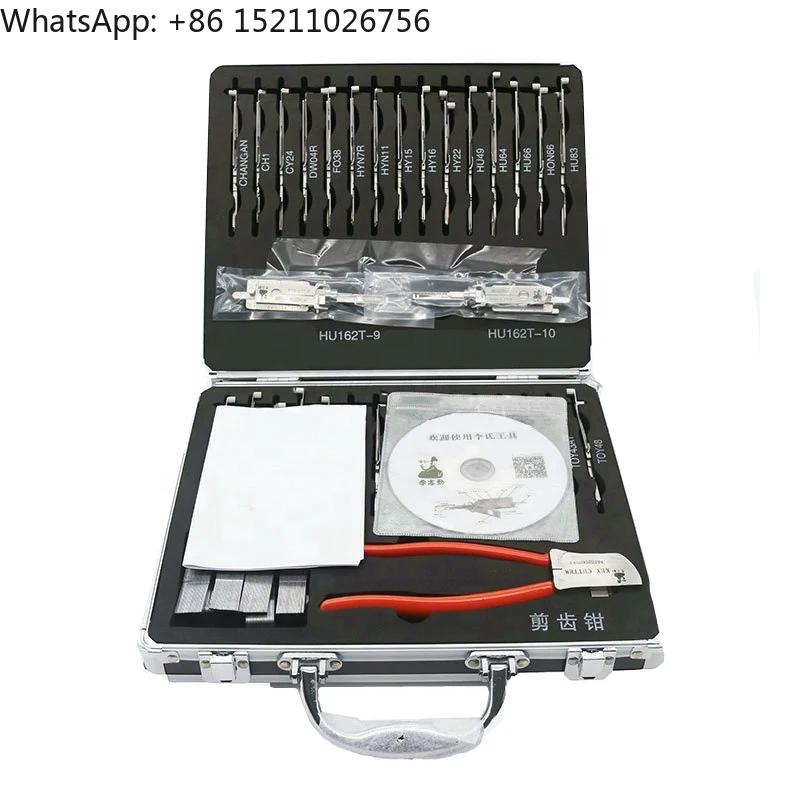 lishi 2 in 1 set 32 PCS in 1 HU64 HU66 HU83 HU92 HU100 HU101 HU100R  HY22  HON66 TOY2  TOY48 VA2T HU49  HU87 HY16  NSN14