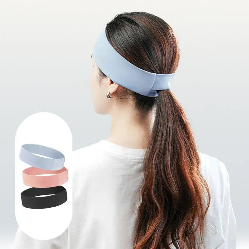 

Sweat Headbands Lightweight Gym Sweatbands Quick Drying Non-slip Headwear For Men Women Outdoor Fitness Home Gym Use