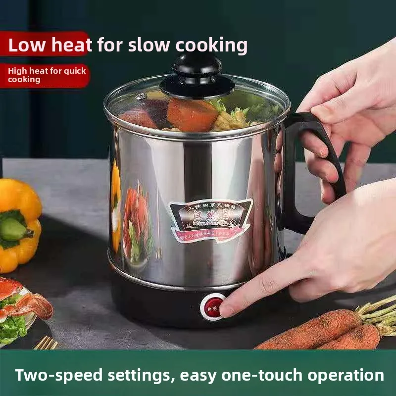 

Portable Heating Cup Stainless Steel Travel Portable Milk Heating Cup Cook Cup Water Boiling Cup for Kids