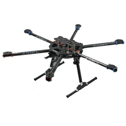 Tarot FY680 3K karbon Fiber tamamen katlanabilir Hexacopter uçak RC fotoğrafçılık için FPV hava çerçeve TL68B01