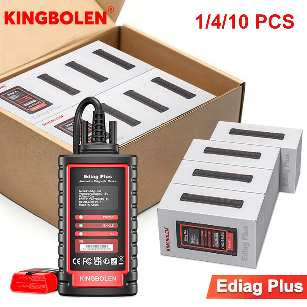 

Wholesale KINGBOLEN Ediag Plus Bluetooth Scanner All System OBD2 Diagnostic Scanner for iOS & Android with CANFD Protocol Auto VIN, 15+ Rest Bidirectional test Scan Tool same Function as Thinkcar Thinkdiag2 scanner 1 year Update Read Codes Clear Codes