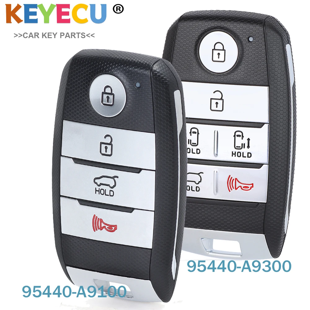 SY5YPFGE06 For KIA Sedona 2015 2016 2017 2018 2019 2020 2021 433.92MHz 47 Chip Smart Remote Car Key P/N: 95440-A9300 95440-A9100