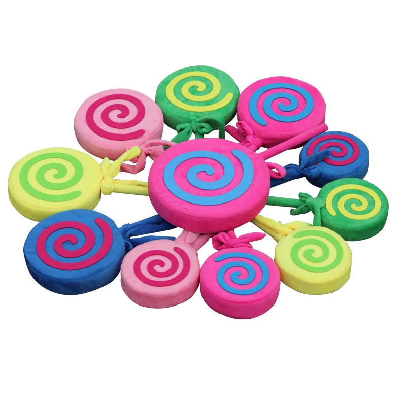 Bacchetta lecca-lecca di Halloween per bambini Accessori per vestire la principessa Caramelle dolci Puntelli per fotografia Carnevale Spettacolo di danza arcobaleno