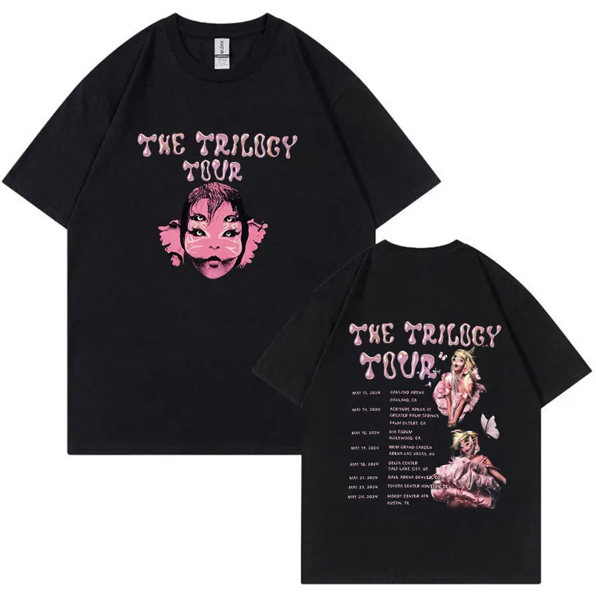 Melanie Martinez The Trilogy Tour 2024 New Album T Shirts Men Women Retro Aesthetic Fashion Oversized Cotton T-shirt Streetwear