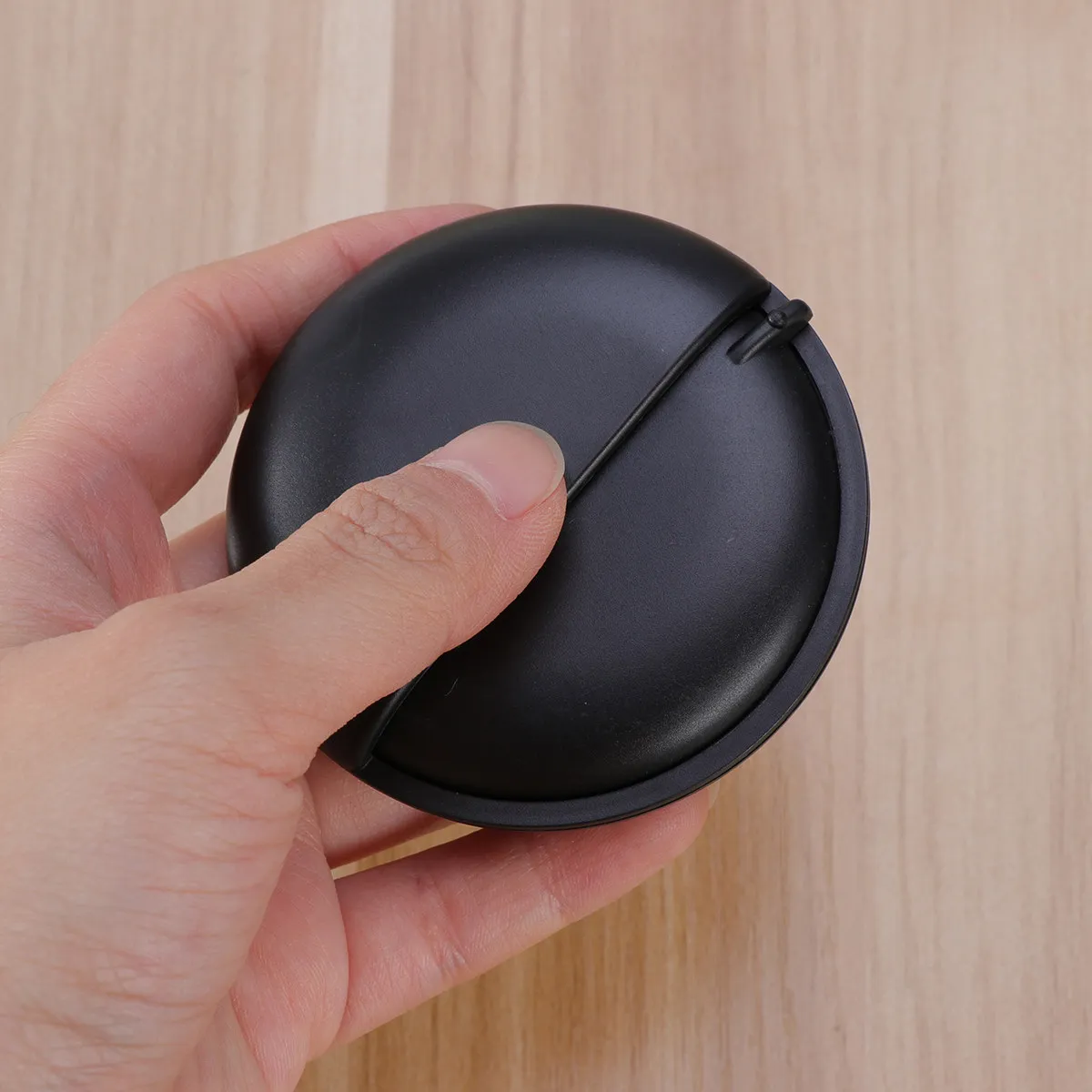 6Pcs Pocket Size Round Pill Box Travel Medicine Organizer with Quick Rotary Opening Seal Protection for Camping Fishing Trekking