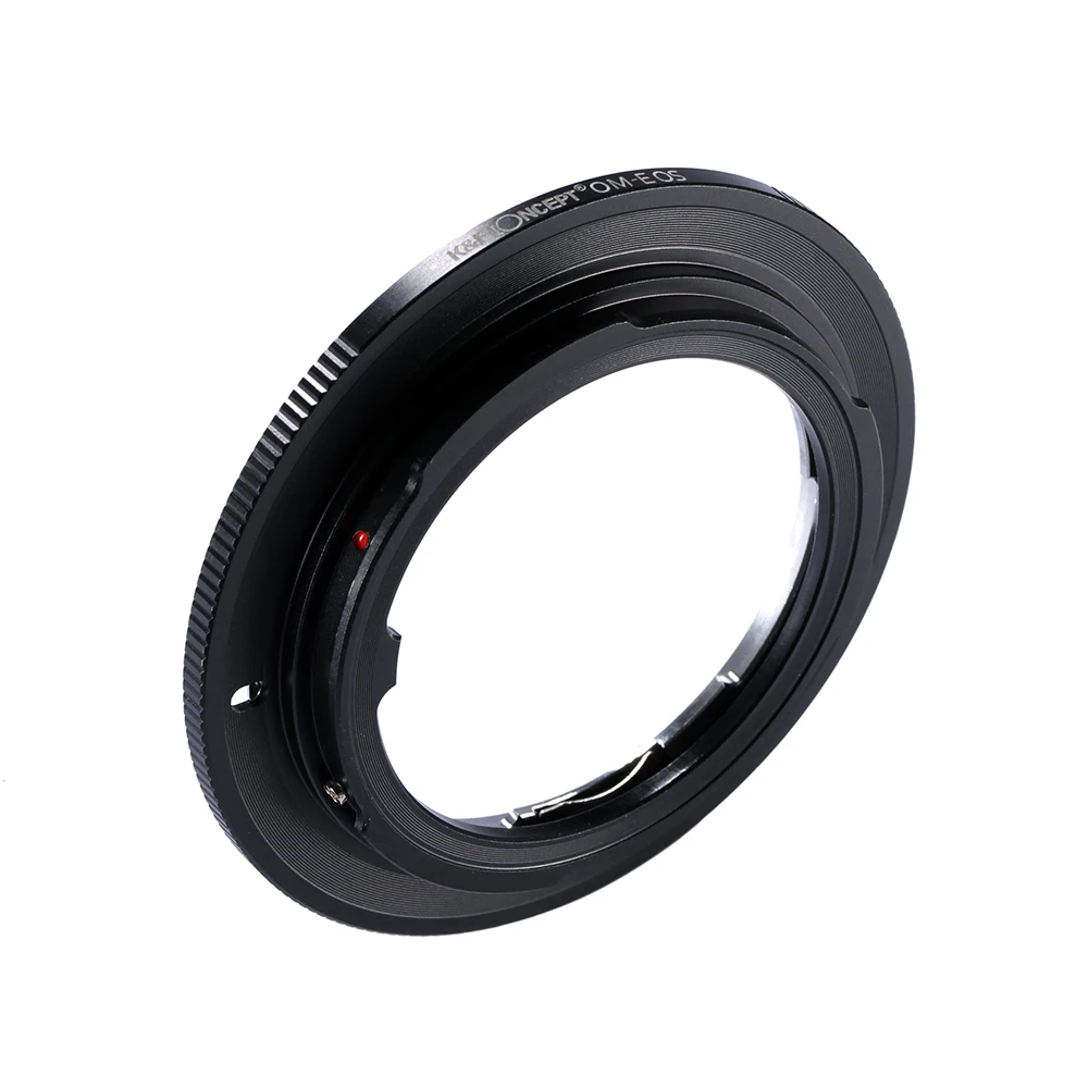 K&F Concept Lens Adapter for Olympus OM mount lens to Canon EOS EF camera 1DX 5DS 5D3 6D2 7D 700D 750D 760D