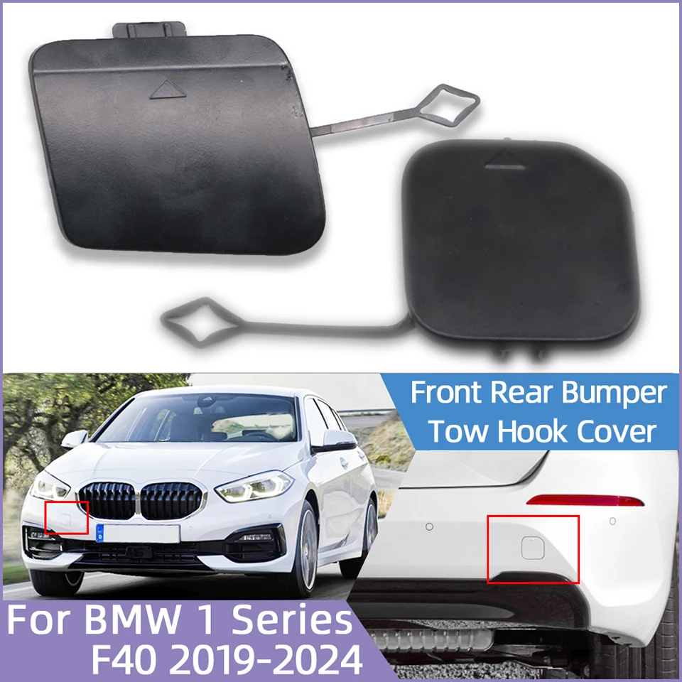 

Front Rear Bumper Tow Hook Cover Cap For 2019-2024 BMW 1 Series F40 51119881573 51129881582 Auto Parts Hauling Shell Painted