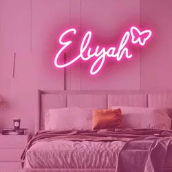 Custom Neon sign name personalized USB 5V LED neon Light Birthday Christmas Wall Wedding Party Gift Neon lamp Home Decor