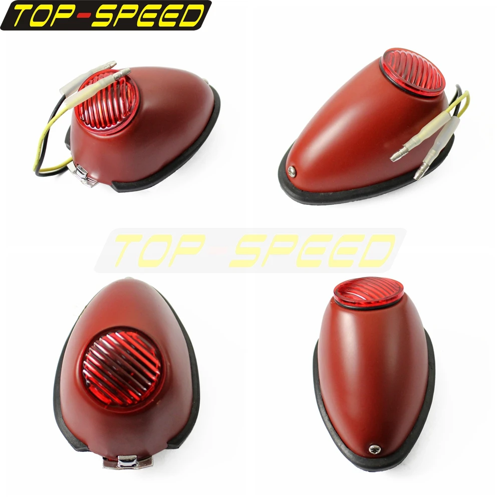 Motorcycle Classic Retro Taillight Brake Lamp Indicator Light For Zündapp DB DS KS MW M1 M72 R12 R75 R51 R61 Dnepr Ural Sidecar