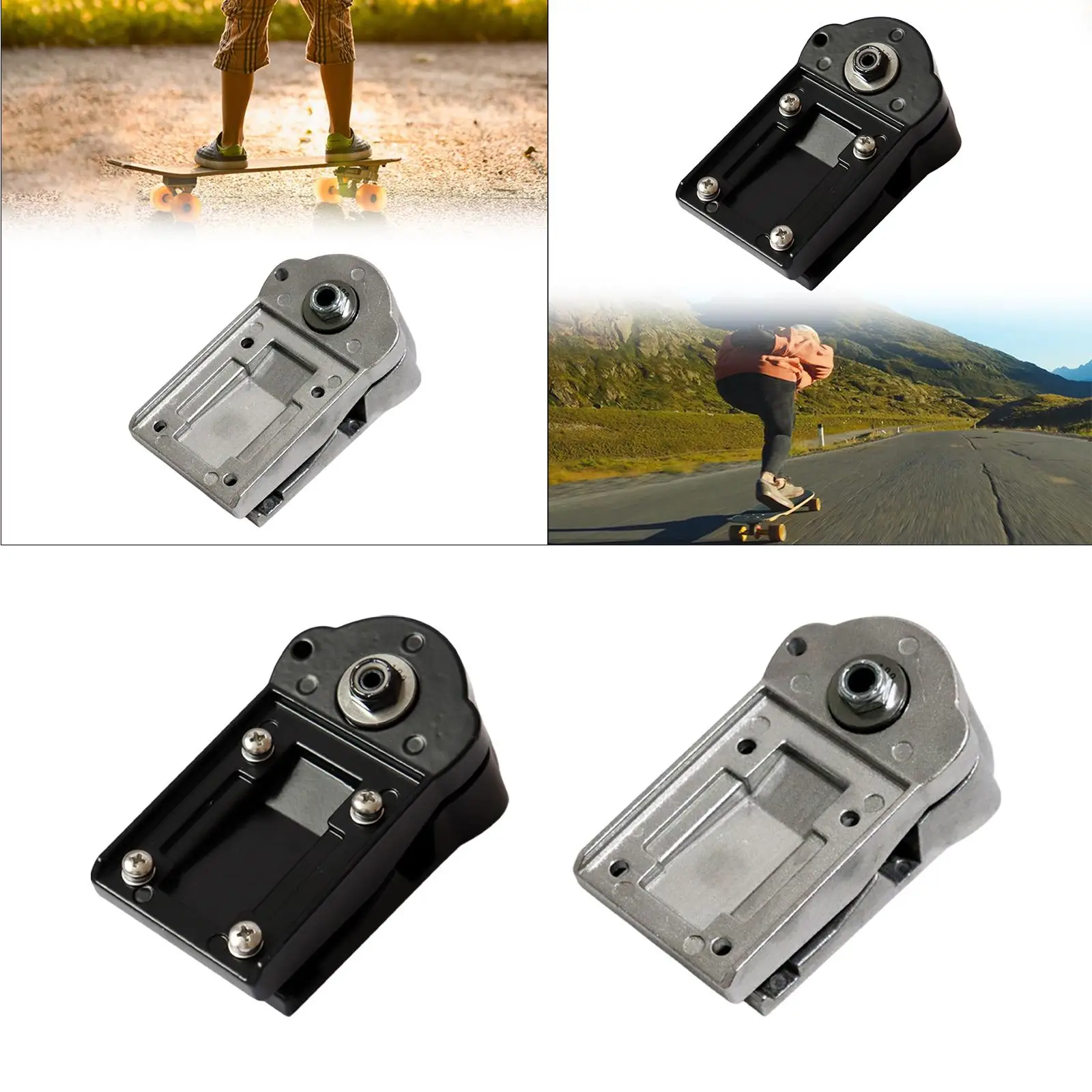 

Surf and Rail Adapter Sturdy Aluminum Alloy Wear Resistant Skateboard Bridge