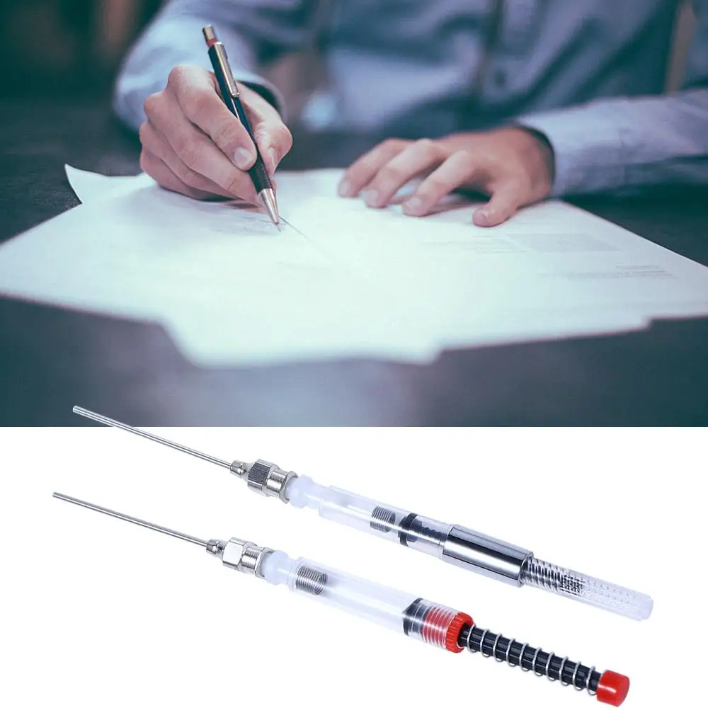 Syringe Device Ink Suction Device Ink Cartridge Filler Fountain Pen Syringe Tool Bottled Cartridge Syringe Ink Supplies