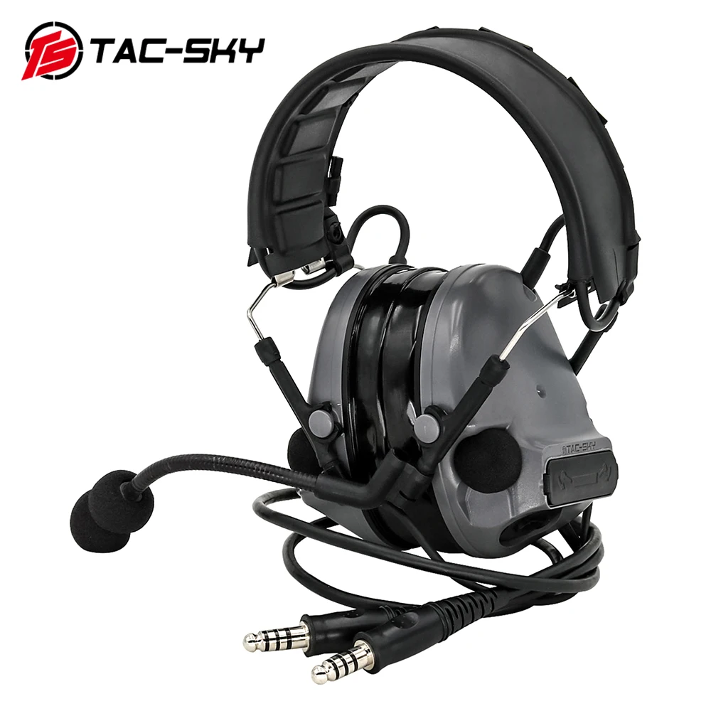 Tac-sky-comta iiiデュアルコミュニケーションタクティカルヘッド