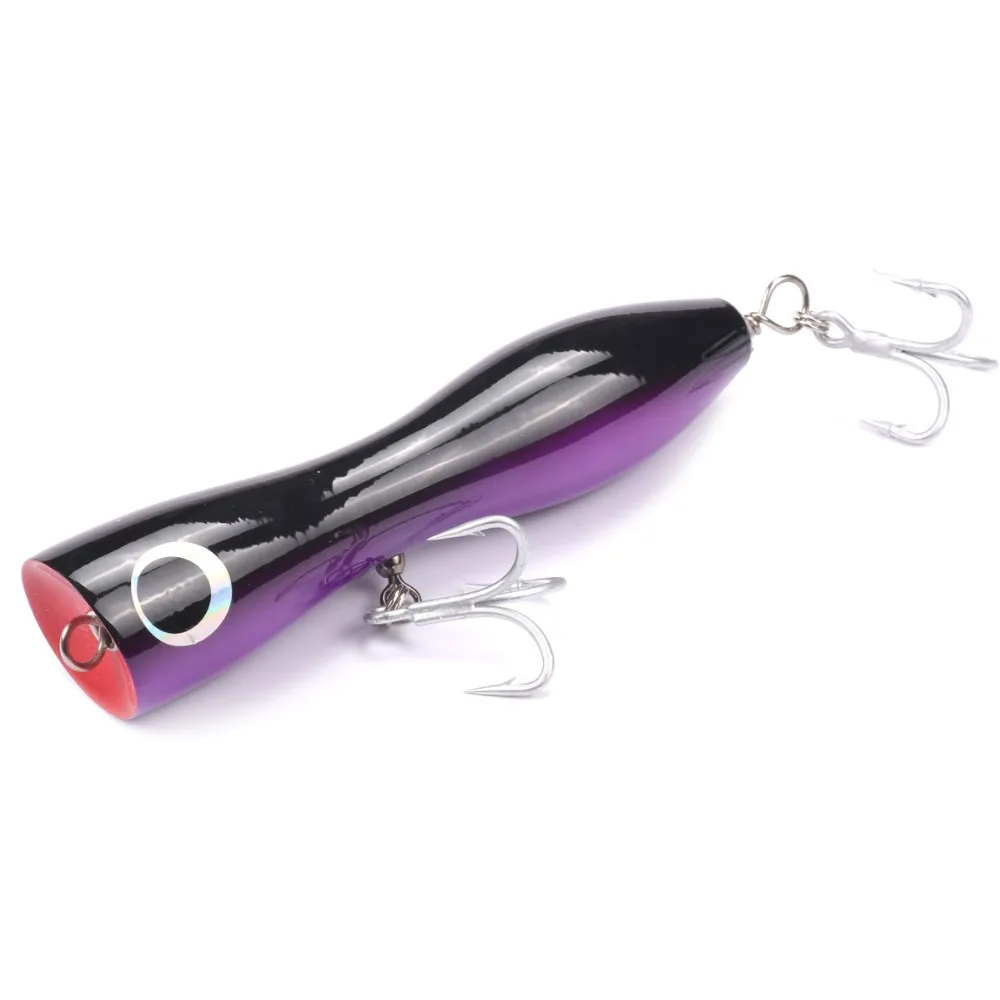 Fishing GT  fishing Tuna Fishing lure Popper Trolling Bait Wood Body