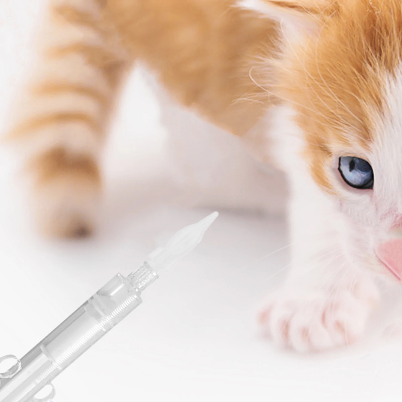 

20 Pcs Pet Feeding Nipples Food Grade Silicone Kitten Pacifier Bottle Nipples for Newborn Kittens Puppy Nursing Supplies