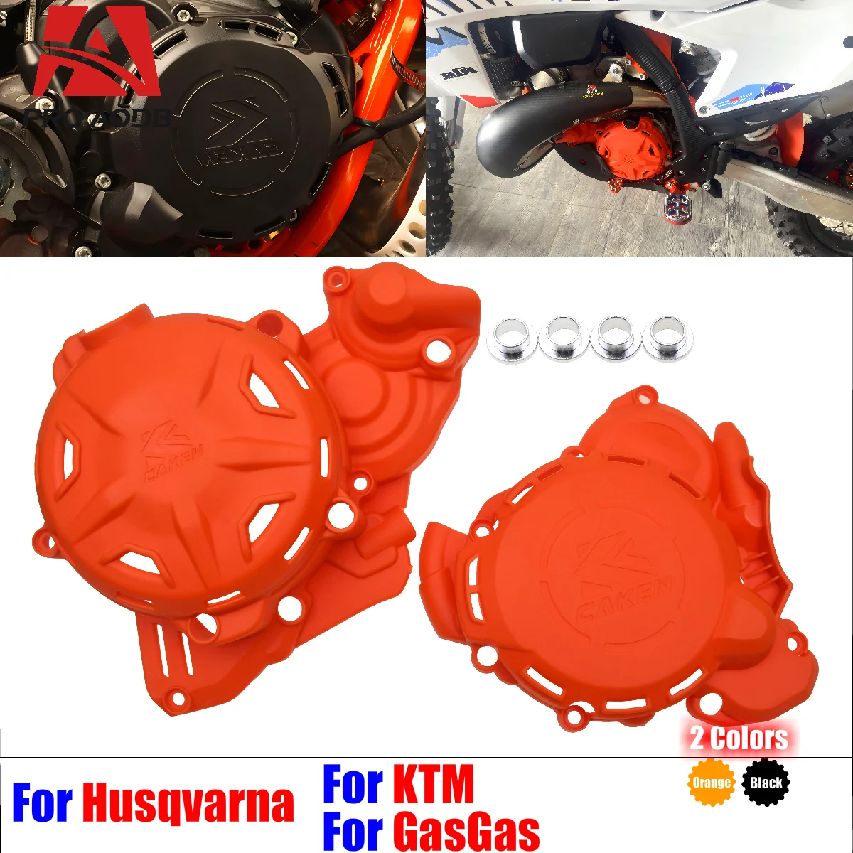 

For KTM Motocross Accessories Lgnition Clutch Cover Guard Protector Kit For EXC250 EXC300 XC-W250 WC-W300 EXC XC-W XCW 250 300