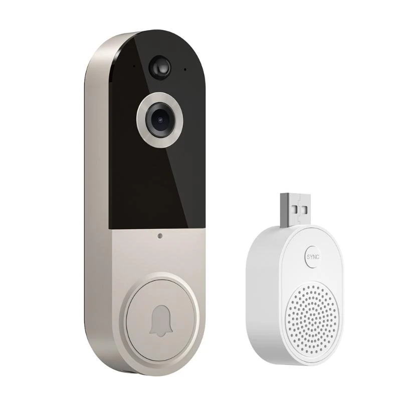 

Wireless Video Doorbell With Night Visibility And Real Time Motion Detection For Home Security Remote Intercom System