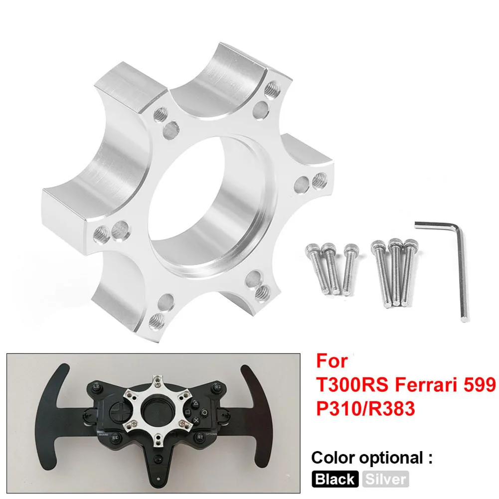

TCP-o70mm Steering Wheel Adapter Plate for Thrustmaster T300RS -Ferrari 599 P310/R383 14 Inch Steering Wheel