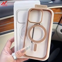 for iPhone 16 Pro Max Magsafe Case Magnetic Transparent Acrylic Cover for iPhone 16 Plus 11 12 13 14 15 Pro Max Xs Max X Xr