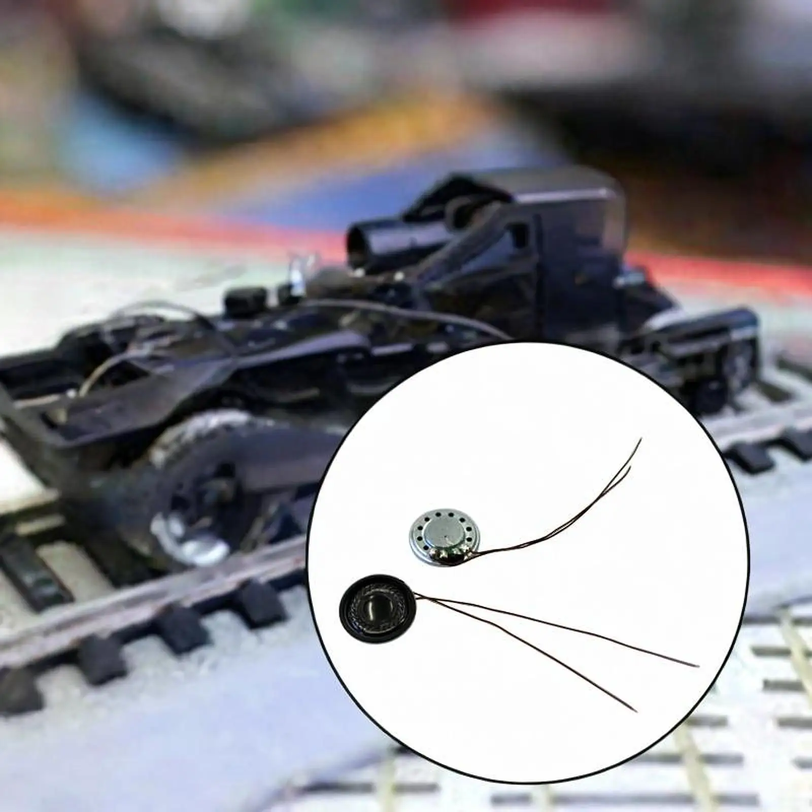 

HO Scale Trains Speaker Model,Railway Accessories,Train Accessories,Sturdy Small Loudspeaker Amplifier for 1/87 DIY Accessories