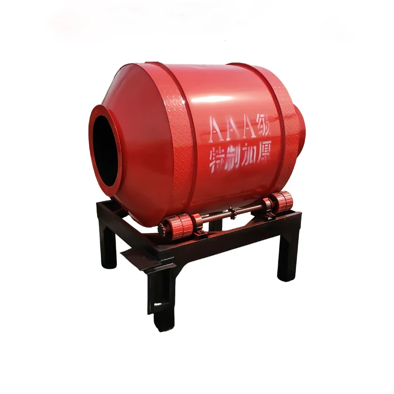 Small drum concrete mixer