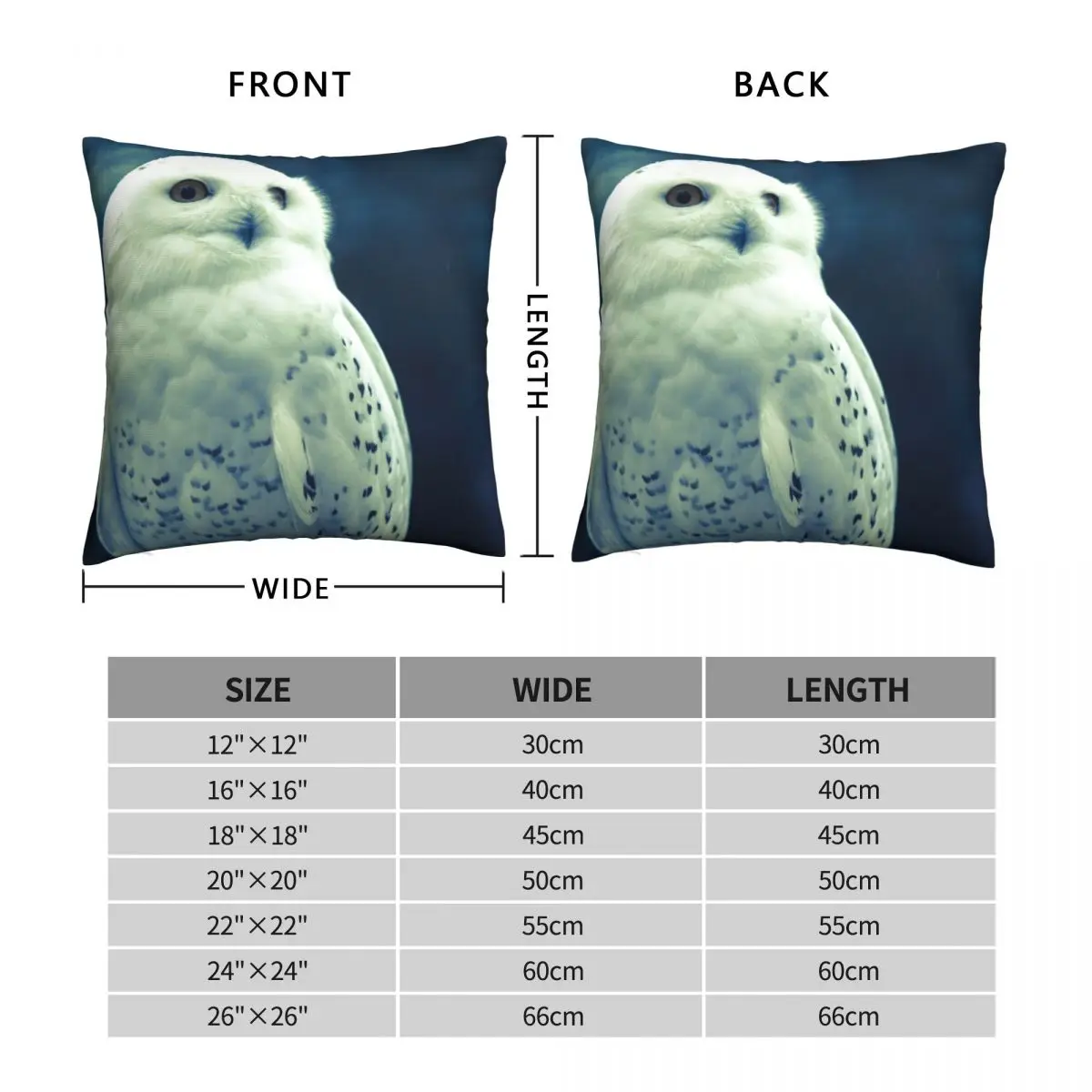 Hedwig Pillowcase Polyester Linen Velvet Creative Zip Decor Throw Pillow Case Sofa Seater Cushion Cover