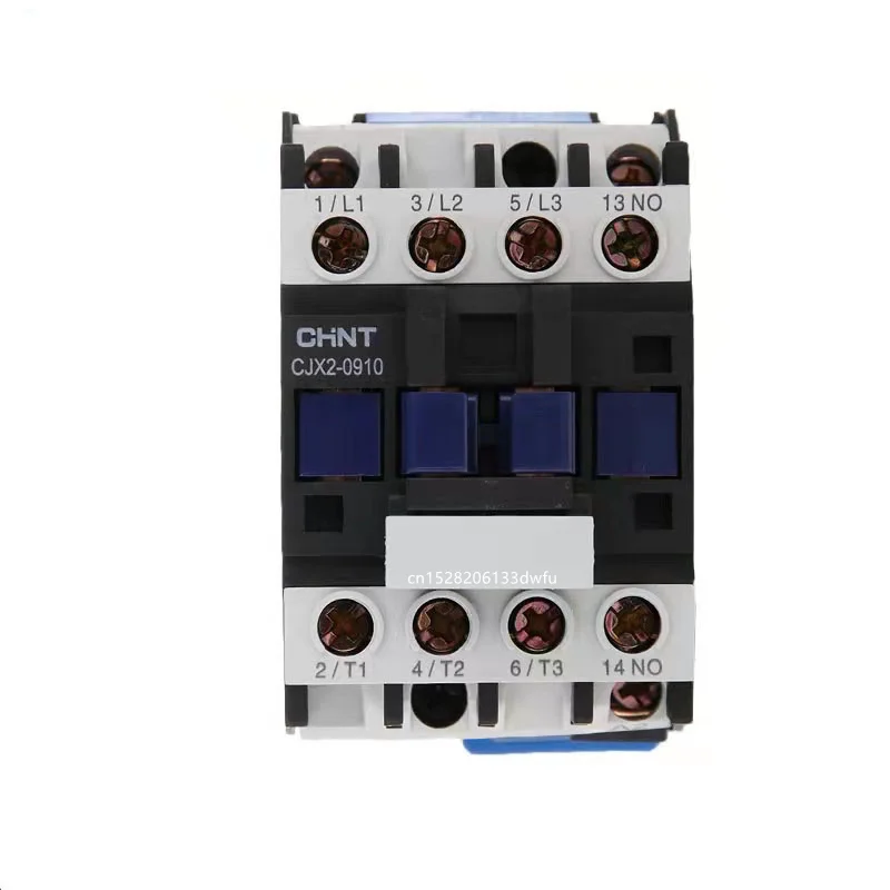 CHINT NXC-09 9A LC1D AC Contactor CJX2-0910 0901 NO NC 3-Phase DIN Rail Mount Electric Power Contactor AC 24V 36V 110V 220V 380V