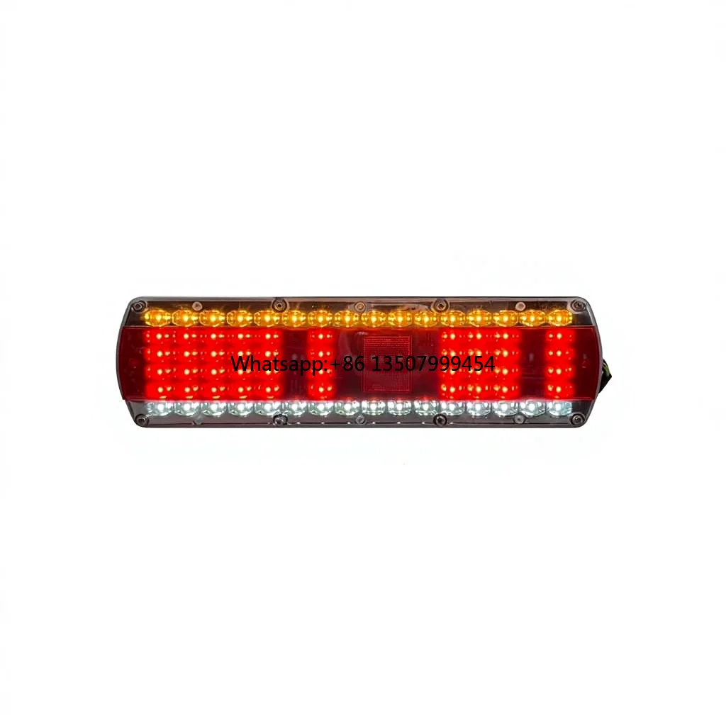 

New 46cm Truck Conversion Tail Lights Multifunctional Reverse Lights 24V Universal Fitment for Heavy-Duty Trucks