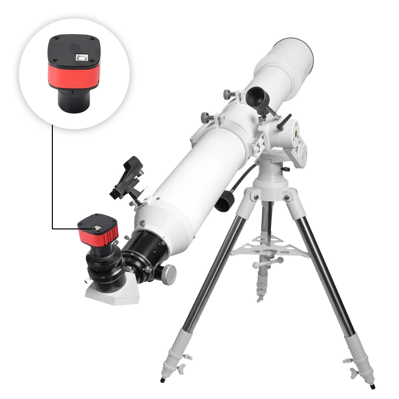 Astronomical telescope universal accessories 1.25 inch 31.7mm 16 million electronic eyepiece