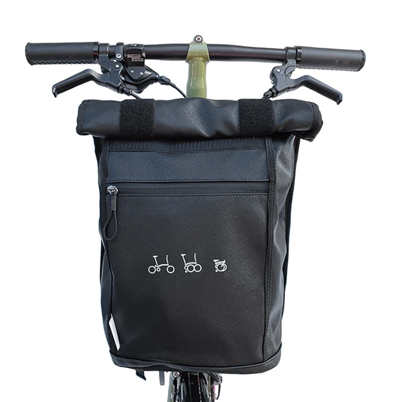 Bicycle Front Bag Backpack With Stand Holder For Brompton 3SIXTY Folding Bicycle Backpack Accessories