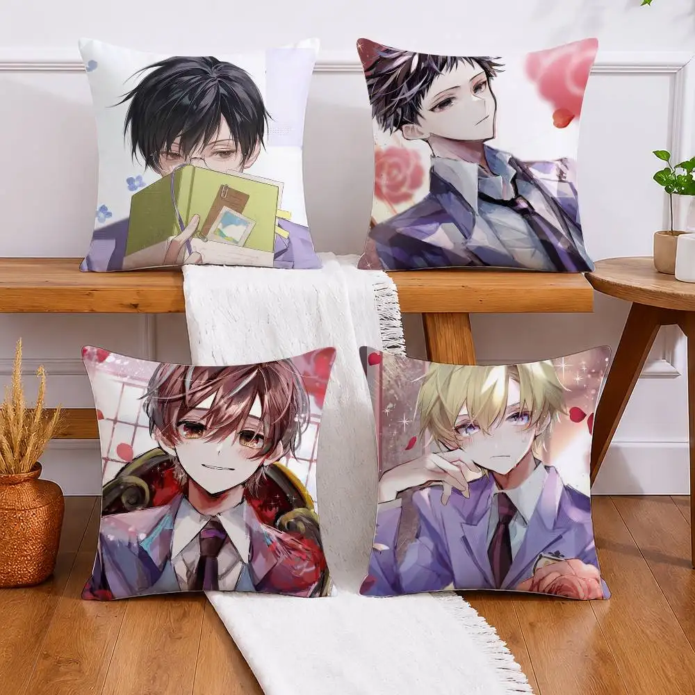 

Anime O-Ouran H-High S-School Host Club Pillow Case Pattern Printed Pillowcase For Living Room Sofa Cushion Cover