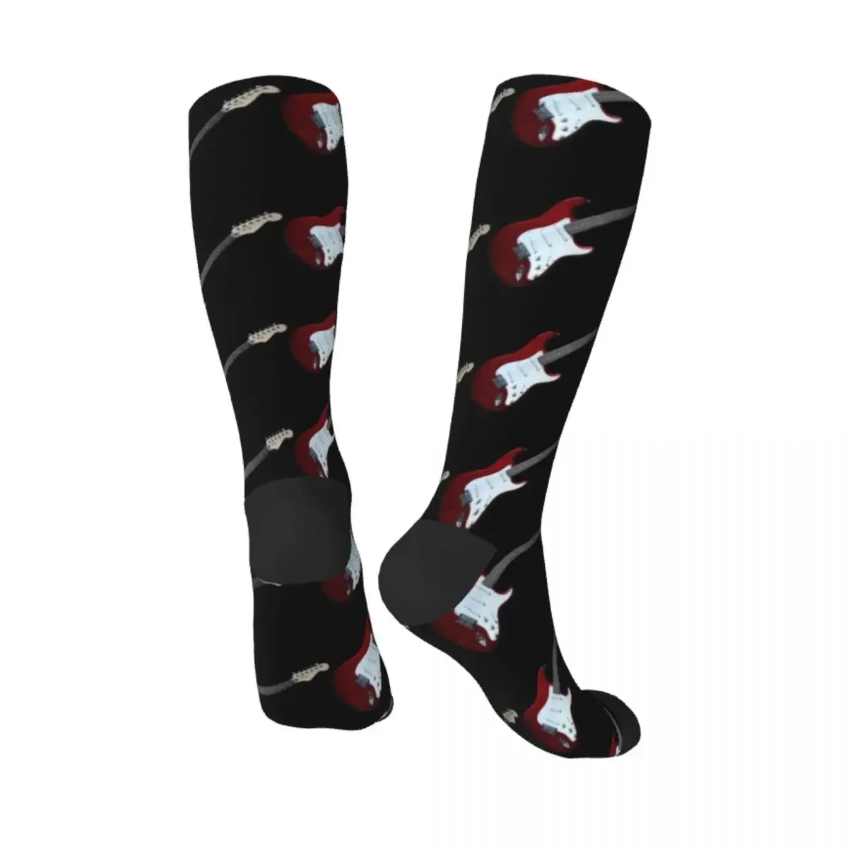 Electric Guitar Pattern Socks Socks winter Soccer hockey Novelties Male Socks Women's