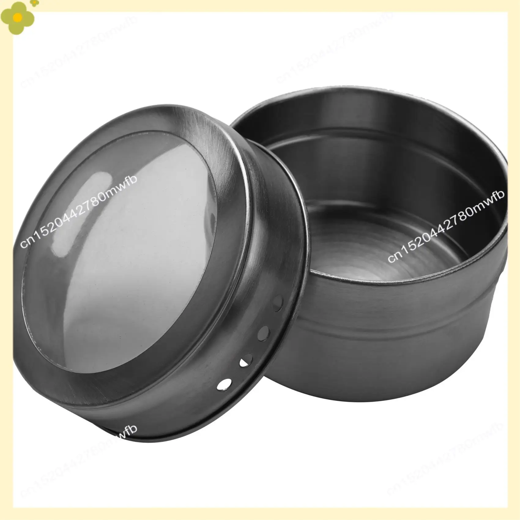 

LDHL Magnetic Spice Jars Set Stainless Steel Salt And Pepper Shakers Spice Rack Seasoning Box Condiment Container