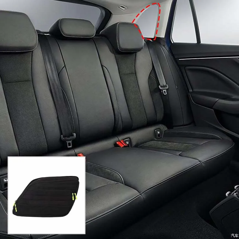 

For Skoda Kodiaq 2017+ Automotive trunk storage accessories Oxford cloth Automotive trunk side window bag
