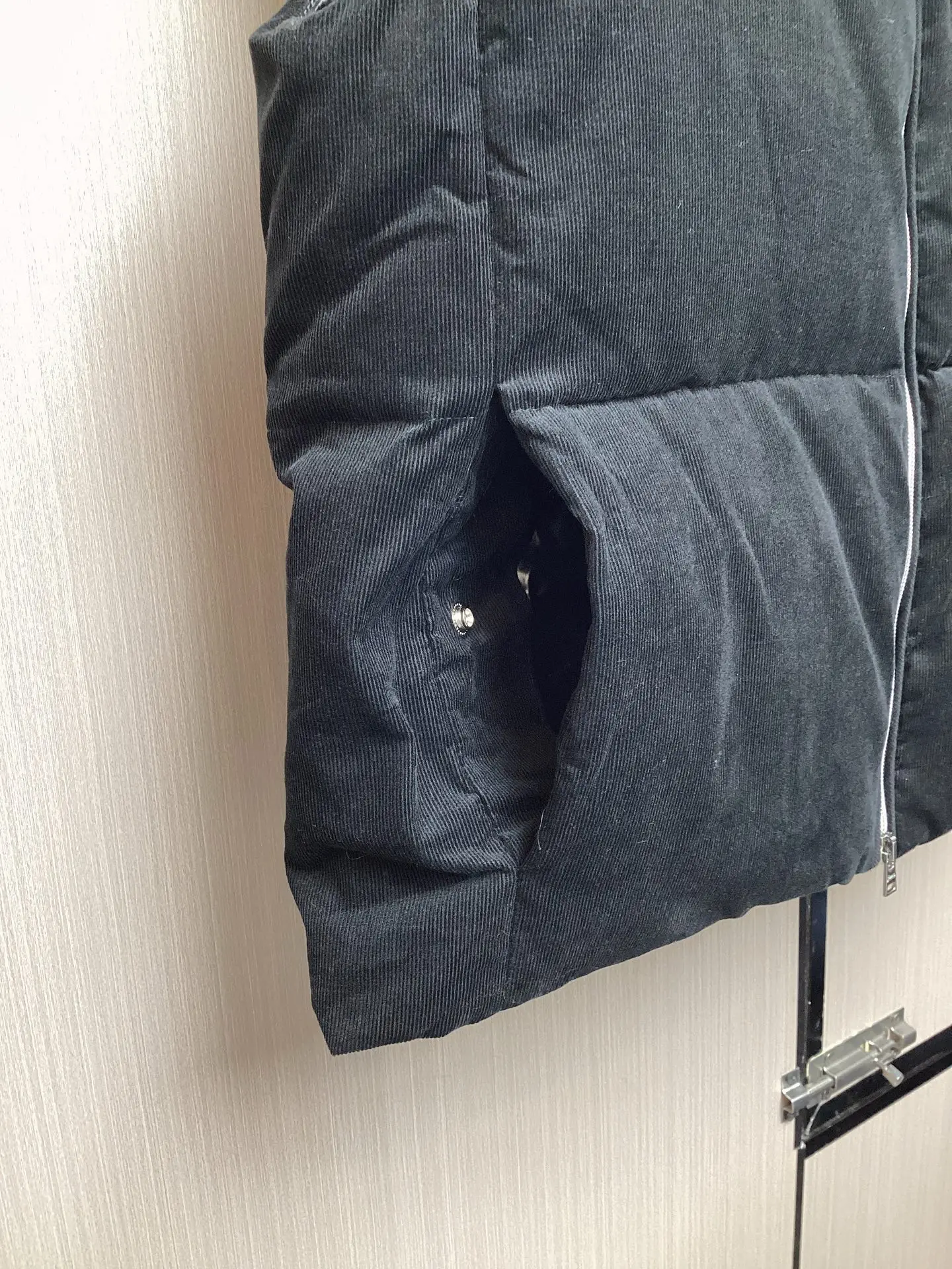 2025H novo estilo com zíper gola alta elegante jaqueta de deslocamento colete jaqueta