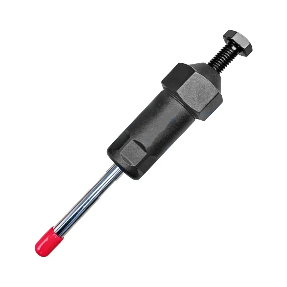 High-Pressure Grease Fitting Unclogging Tool 600psi Carbon Steel Spiral Pressure Design for Blocked Lubrication Lines